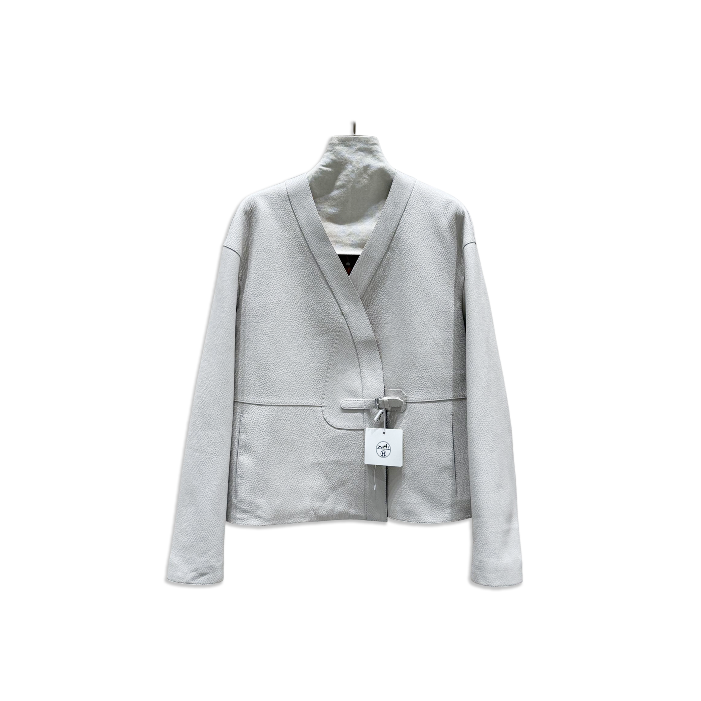 HERMES LEATHER JACKET